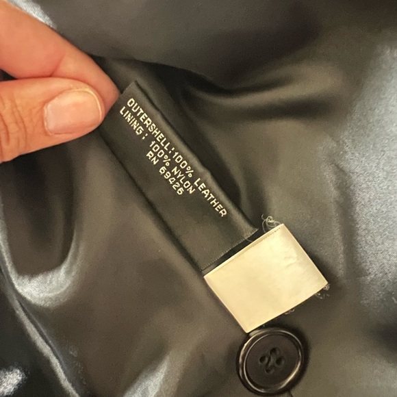 Vintage Real Leather Jacket - Picture 7 of 11